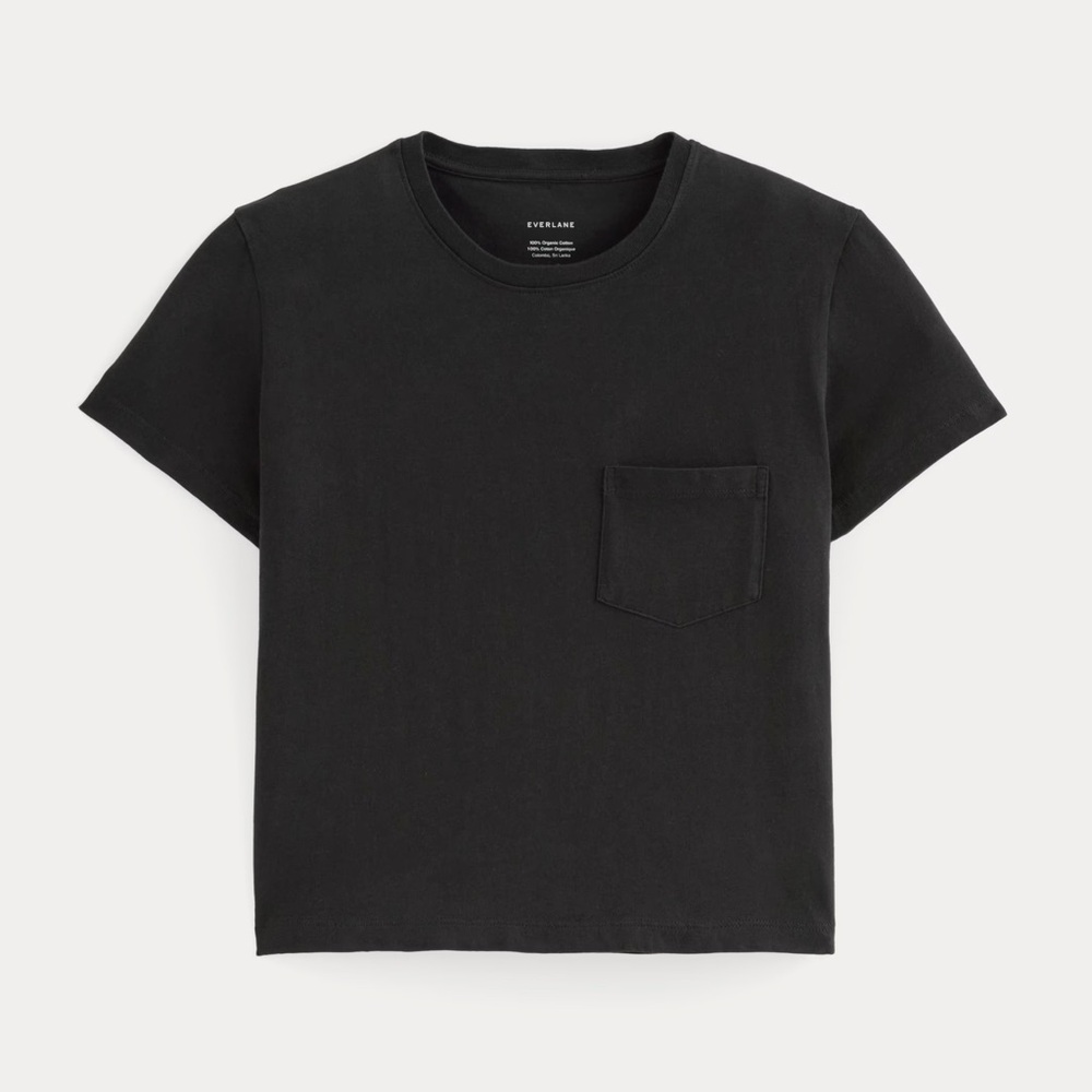Everlane The Box-Cut Tee in Essential Cotton